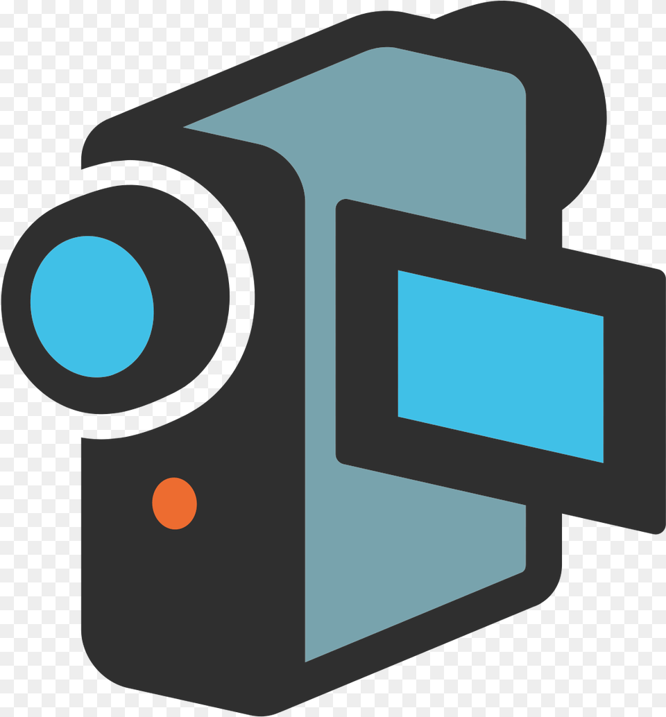 Download Emoji De Video Video Camera Emoji De Video, Electronics, Video Camera Png