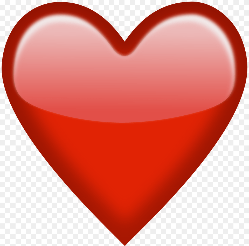 Download Emoji Heart Red Heart Emoji, Food, Ketchup, Balloon Free Png
