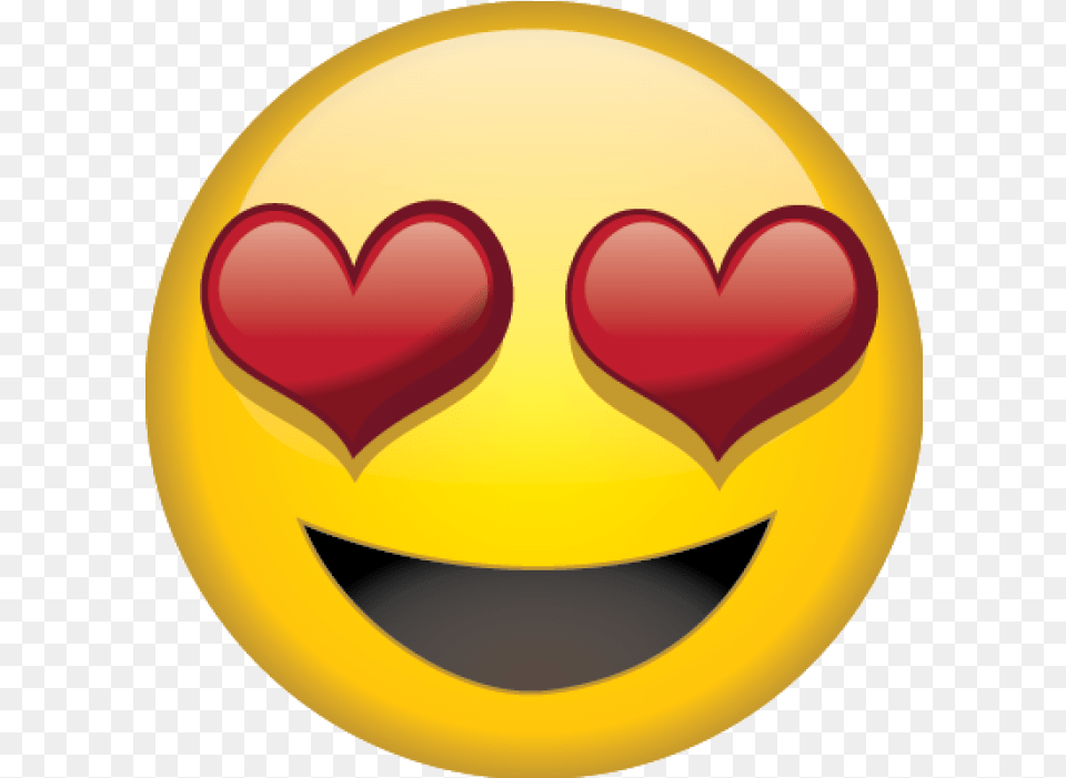 Download Emoji In Love Transparent In Love Emoji, Logo, Symbol, Disk Png