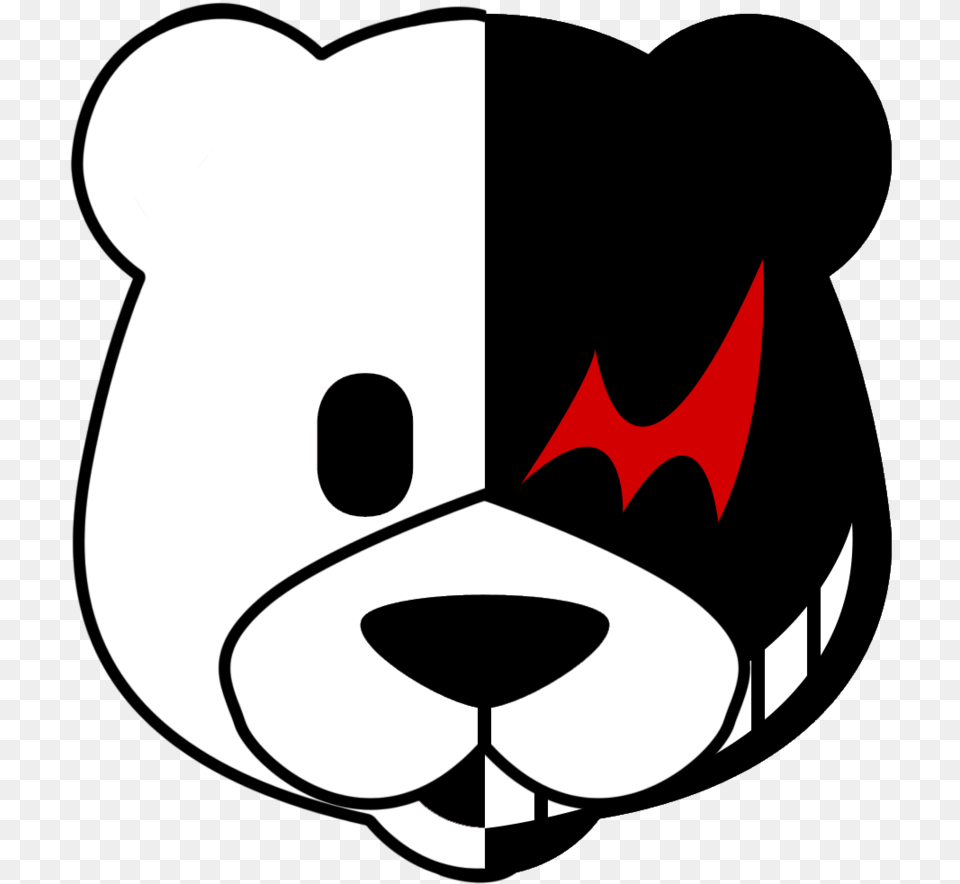 Download Emoji Monokuma By Hypnopony Emojis Para Monokuma Discord Emoji, Stencil Png