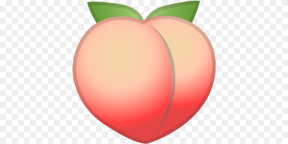 Download Emoji Noto Fonts Emojipedia Iphone Hd Image Peach Emoji, Produce, Food, Fruit, Plant Free Png