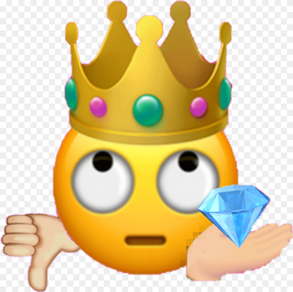 Download Emoji Queen Girls Girl Tiara Iphone Emoji Crown, Accessories, Jewelry, Birthday Cake, Cake Png Image