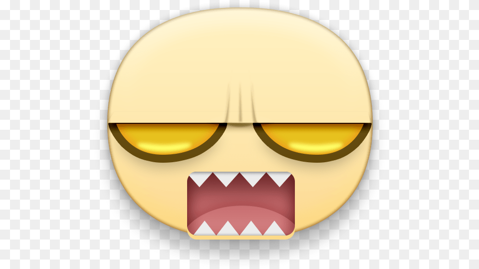 Download Emoticon Smiley Emoji Funny Stickers Facebook Meep Stickers, Gold, Astronomy, Moon, Nature Free Transparent Png