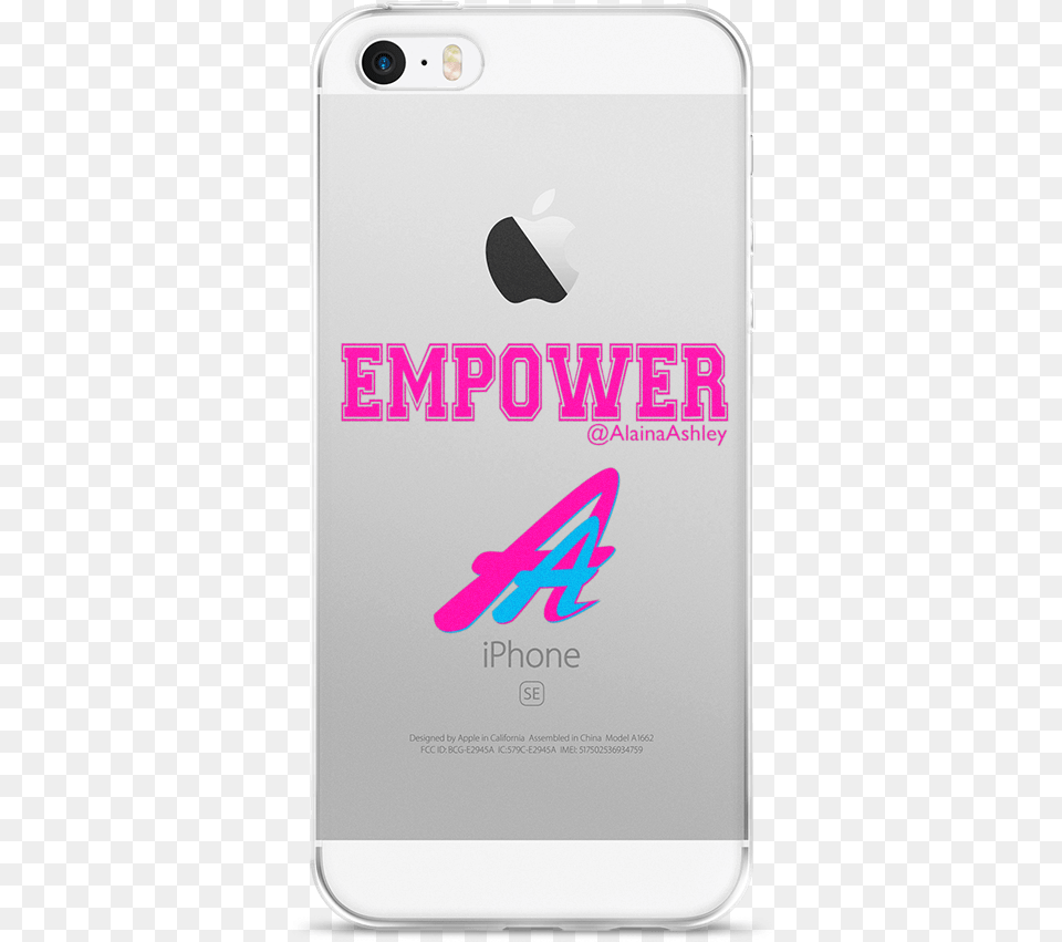 Download Empower Pink Logo Iphone Case Graphic Design, Electronics, Mobile Phone, Phone Free Png