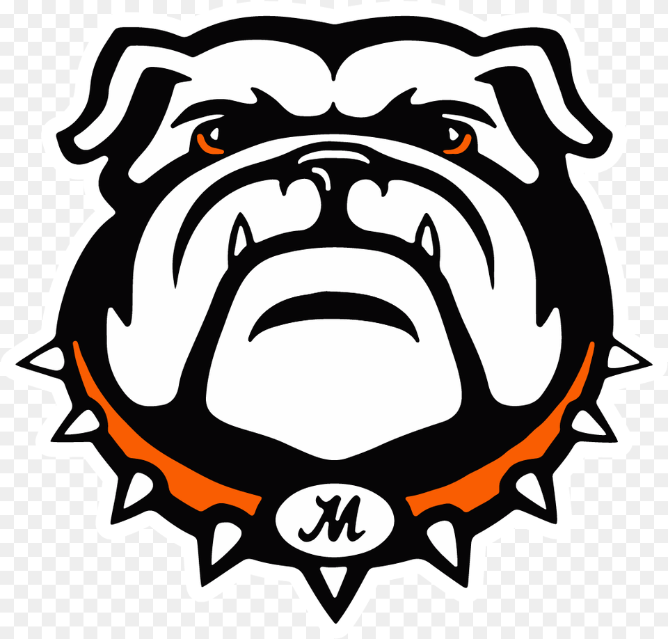 Download English Bulldog Clipart Back To School Georgia Georgia Bulldogs Football Team, Baby, Person, Stencil, Sticker Free Png