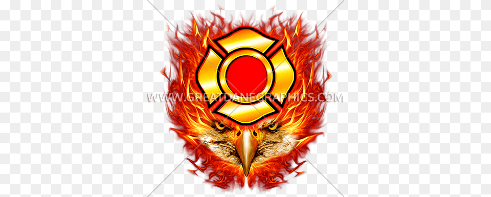 Error Backyardgamesusa Fire Flames Eagle Firefighter Seal, Animal, Beak, Bird, Emblem Free Png Download