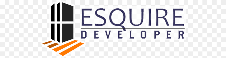Esquire Developer Logo Vertical, Bus Stop, Fence, Outdoors Free Png Download