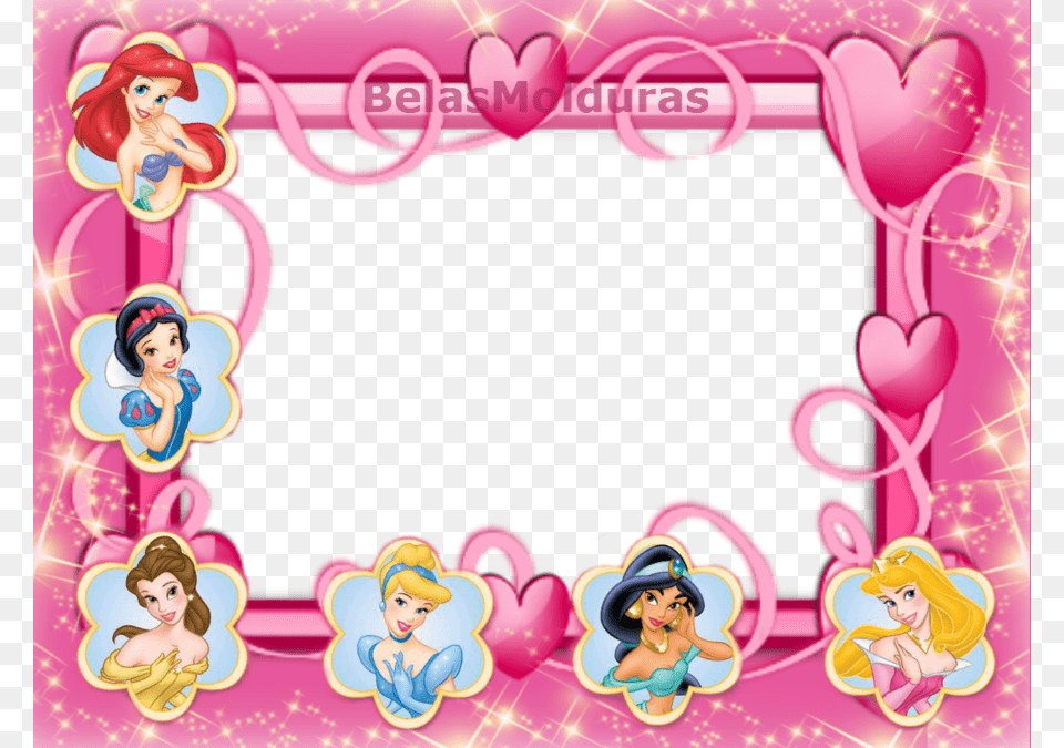 Download Etiquetas Escolar Princesas Disney Clipart Molduras Para Foto Das Princesas, Greeting Card, Mail, Envelope, Person Png