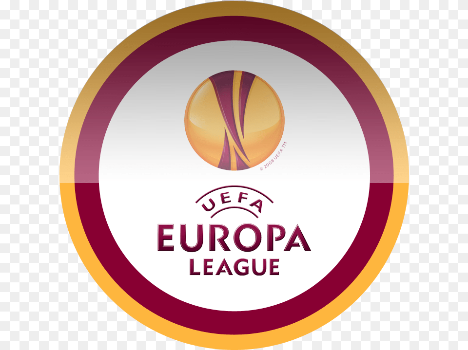 Download Europa League Logo Vector Hd Uokplrs Uefa Europa League Logo, Disk, Gold Free Png