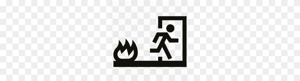 Download Evacuation Icon Clipart Emergency Evacuation Fire Escape, Person, Text Png Image