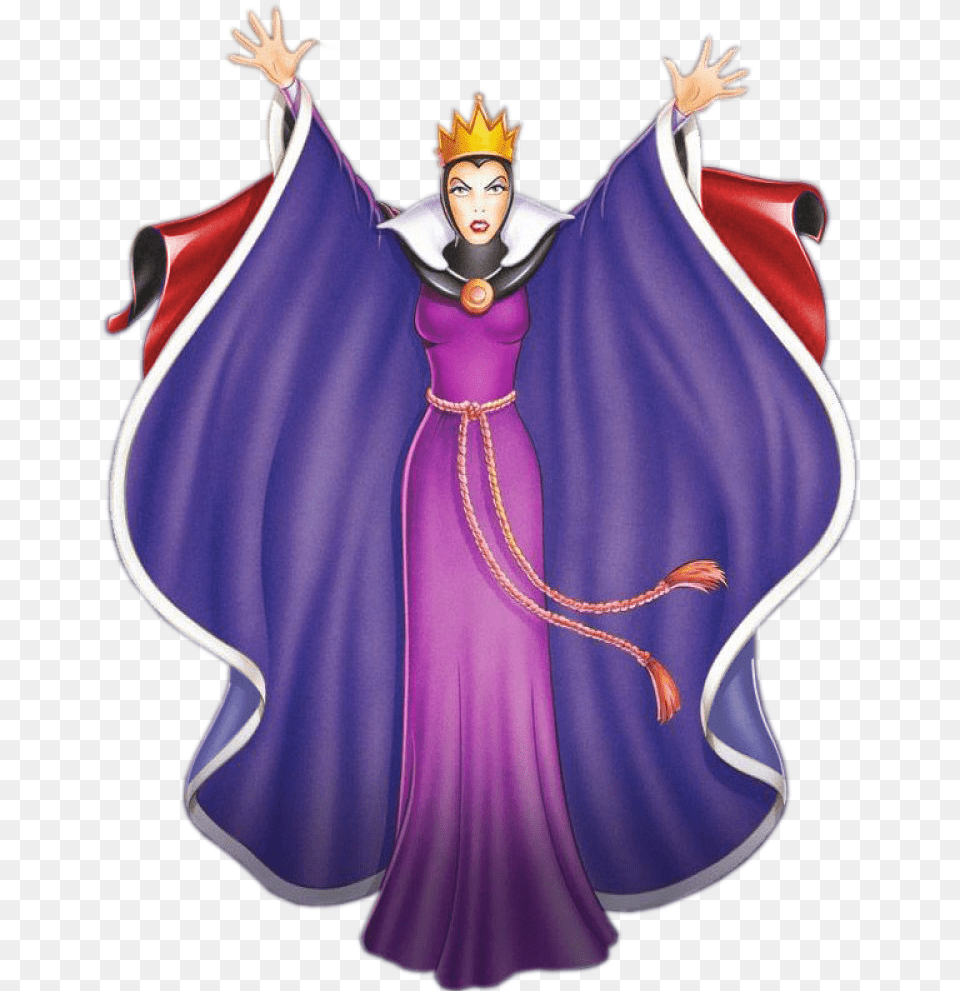 Download Evil Queen Clipart Snow White Evil Queen, Clothing, Costume, Person, Fashion Free Png