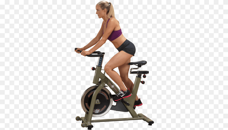 Download Exercise Bike Clipart Hq Image Freepngimg People In Gym, Adult, Woman, Person, Female Png