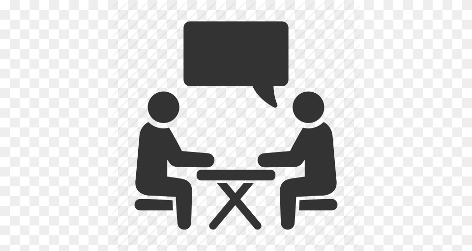 Download Face To Face Communication Clipart Communication Computer, Table, Furniture, Clinic, Clothing Free Transparent Png