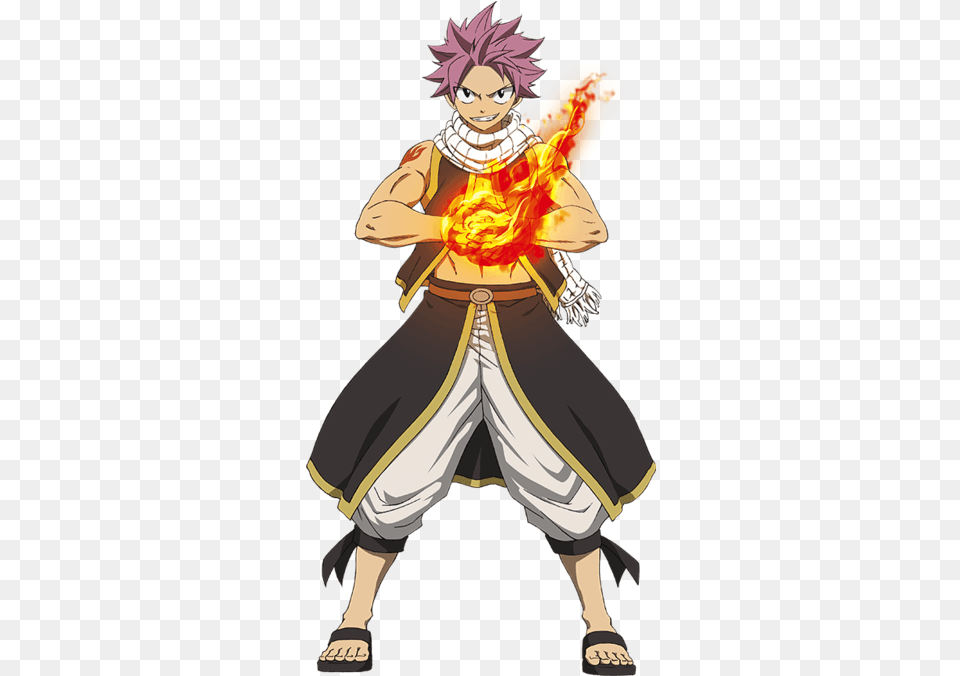 Download Fairy Tail Natsu Dragneel Natsu Fairy Tail Anime, Publication, Book, Comics, Adult Png Image