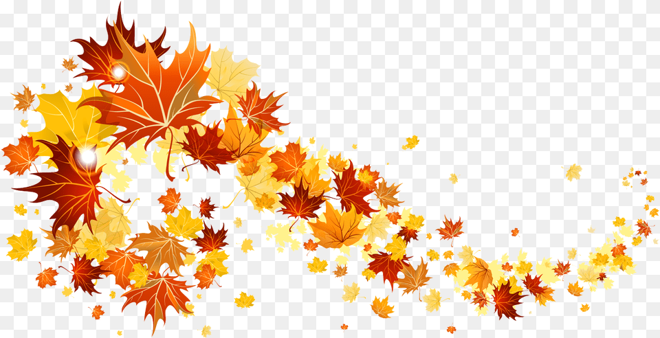 Download Falling Leaves Overlay Autumn Leaves Transparent Background, Art, Floral Design, Graphics, Leaf Png Image