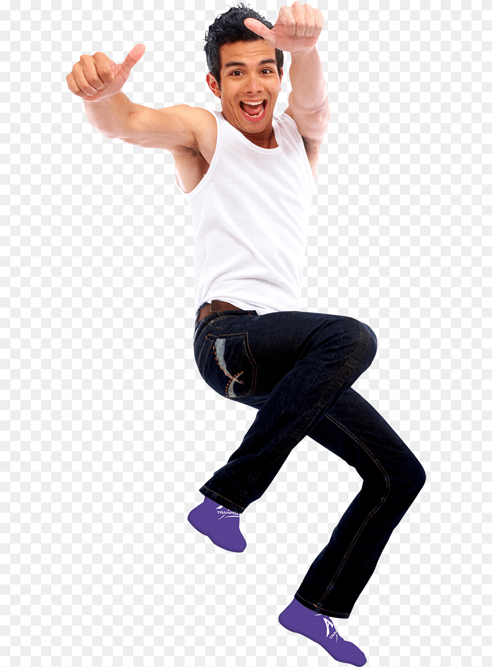 Download Family Guy Dancing Gif Youtube Happy Jumping Man, Body Part, Clothing, Person, Finger Png
