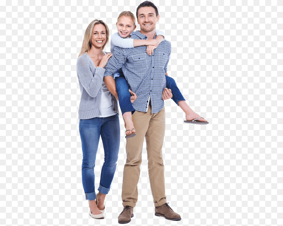 Family Transparent People Family, Pants, Clothing, Person, Adult Free Png Download