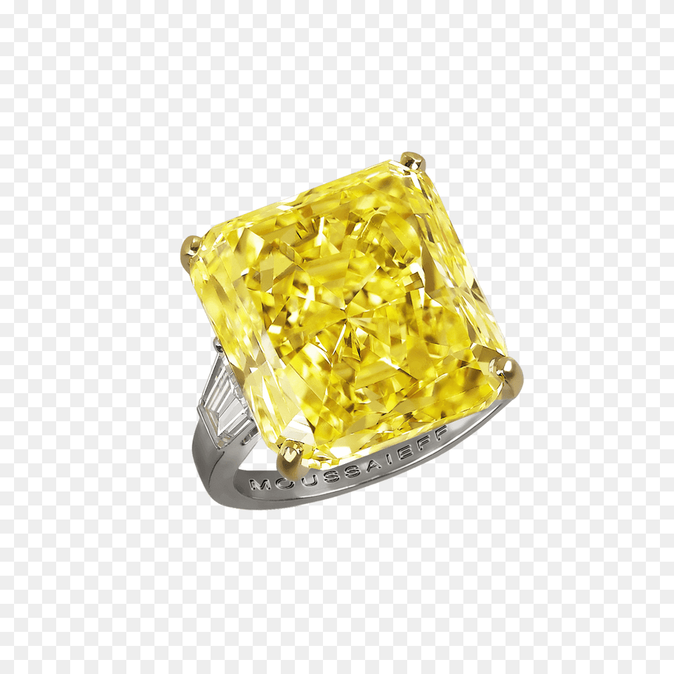 Download Fancy Vivid Yellow Diamond Diamond, Accessories, Gemstone, Jewelry, Ring Free Png