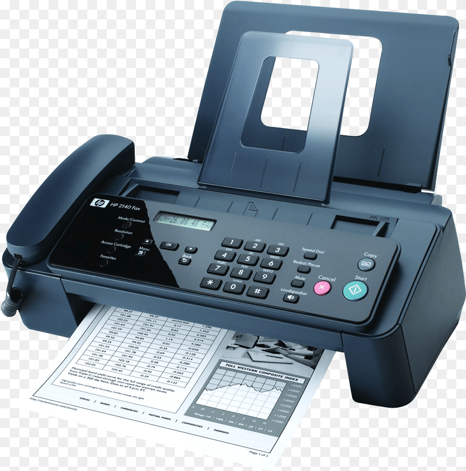 Download Fax Machine Image Fax Machine, Computer Hardware, Electronics, Hardware, Printer Free Png