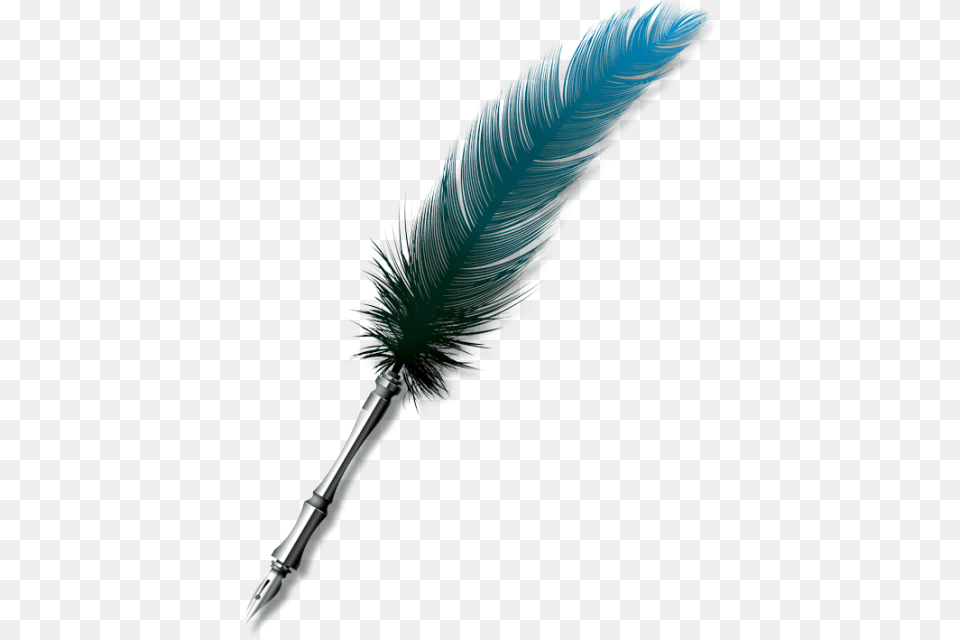 Feather Pen Images Background Feather Pen, Bottle, Animal, Bird Free Png Download