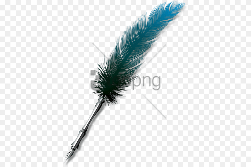 Download Feather Pen Images Background Transparent Background Pen, Bottle, Smoke Pipe Png