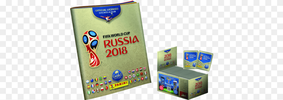 Fifa World Cup Russia 2018 Sticker Collection Album Panini Gold 2018, Advertisement, Medication, Person, Pill Free Png Download