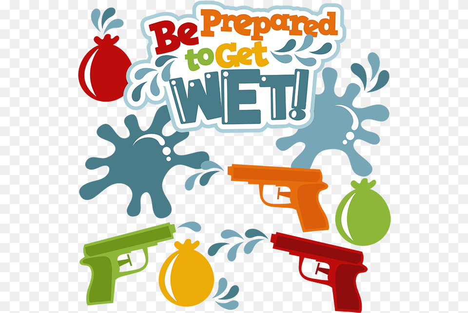 Download Fight Clipart Watergun Water Fight Image With Transparent Water Gun Fight Clipart, Firearm, Weapon, Toy, Water Gun Png