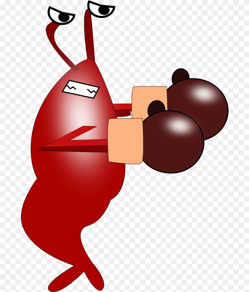 Download Fighting Hd Shrimp With Boxing Gloves, Dynamite, Weapon Png