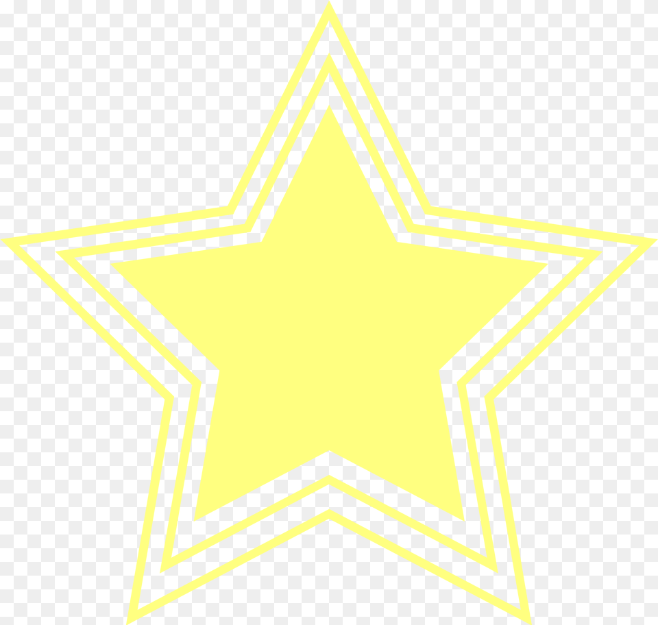 Download File Yellow Star Transparent Background, Star Symbol, Symbol, Cross Png Image