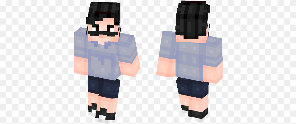 Filthy Frank Minecraft Skin For Anime Girl Red Minecraft Skin, Clothing, Person, Shorts, Body Part Free Png Download