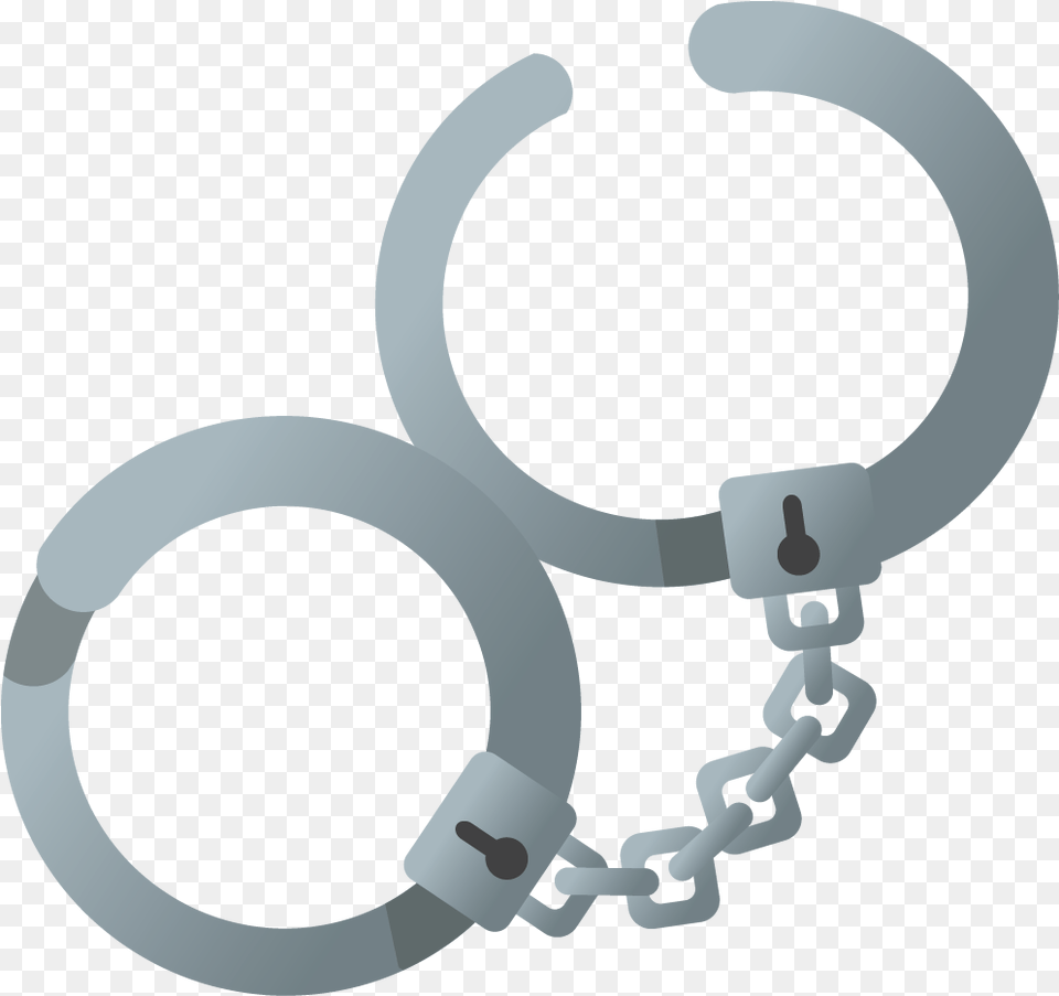 Download Find Yourself Caught In Legal Handcuffs Circle, Smoke Pipe Free Png