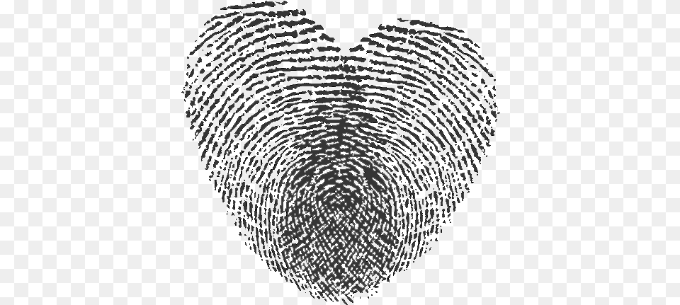 Download Finger Prints Fingerprint Heart, Armor, Person, Head Png