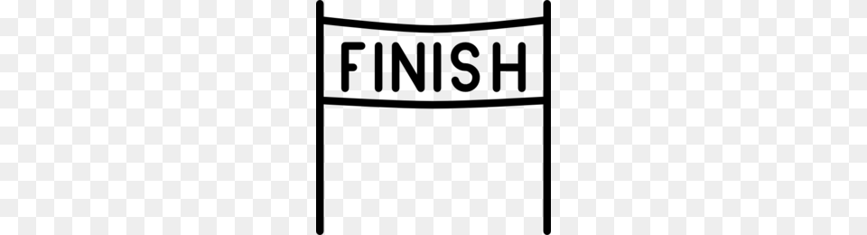 Finish Line Clipart Finish Line Inc Computer Icons, Gray Free Png Download