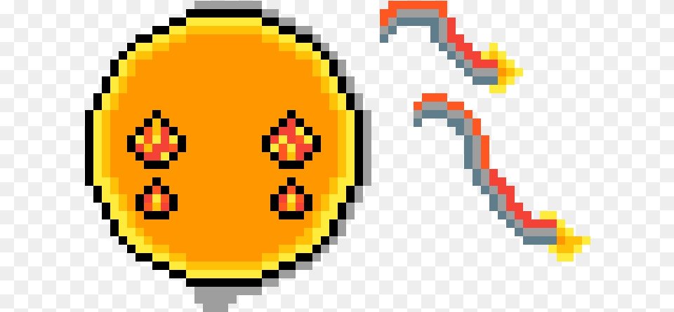 Download Fire Circle Pixel Art With No Circle Pixel, Dynamite, Weapon Free Transparent Png