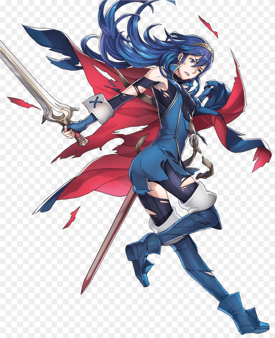 Download Fire Emblem Heroes Lucina Fire Emblem Heroes Lucina, Book, Comics, Publication, Person Free Transparent Png