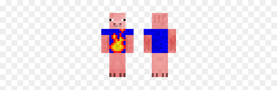 Download Fire Pig Minecraft Skin For Free Superminecraftskins Png