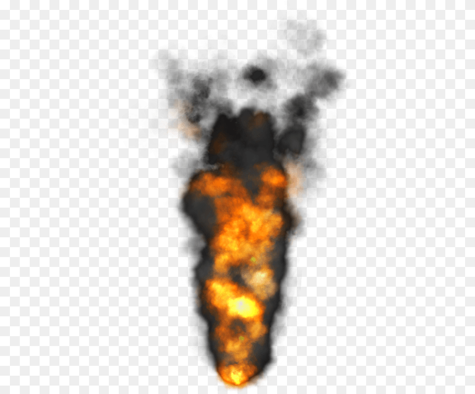 Fire Smoke Pic Flame And Smoke, Flare, Light, Bonfire Free Png Download