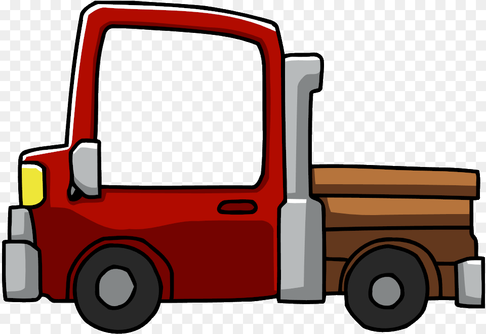 Fire Truck Image For Scribblenauts Truck, Pickup Truck, Transportation, Vehicle, Machine Free Png Download