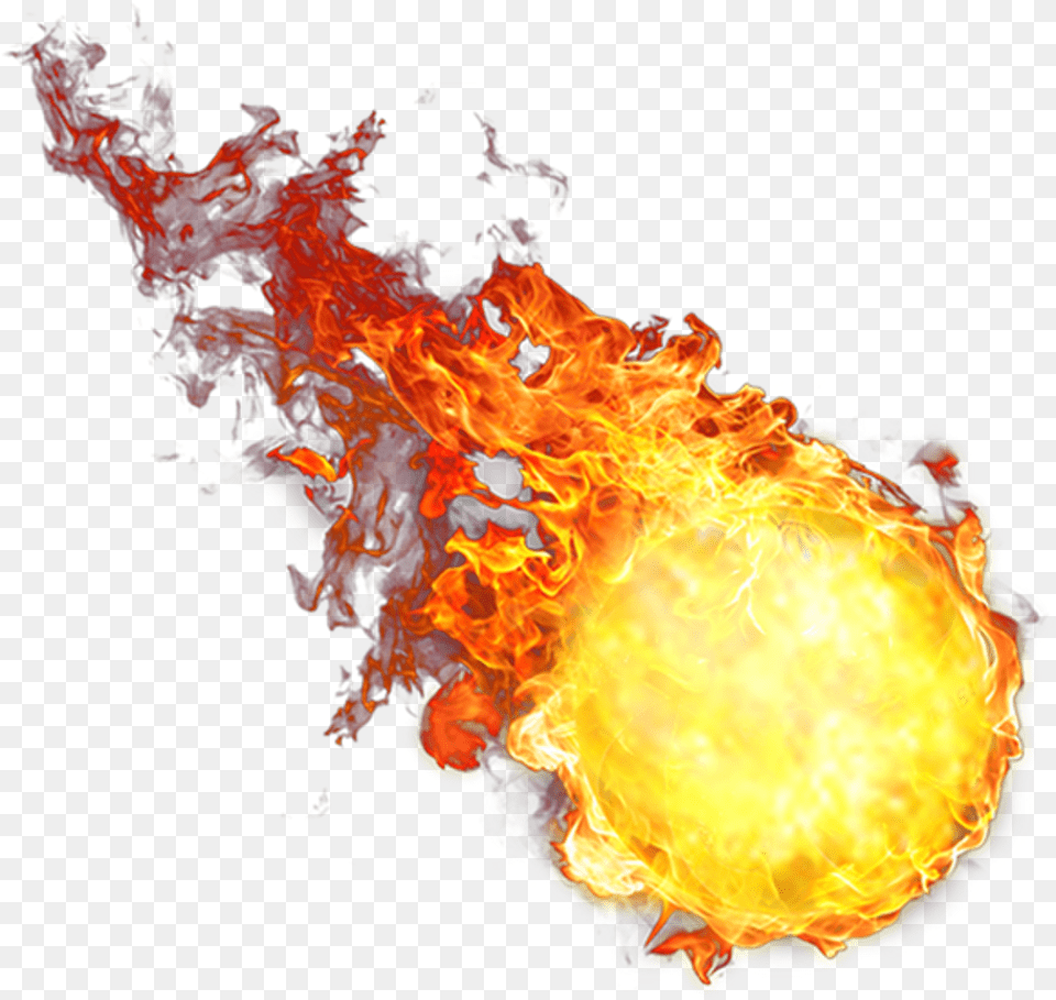 Download Fireball Boladefogo Fire Fogo Bola Ball Background Fireball, Flame, Pattern, Flare, Light Free Transparent Png
