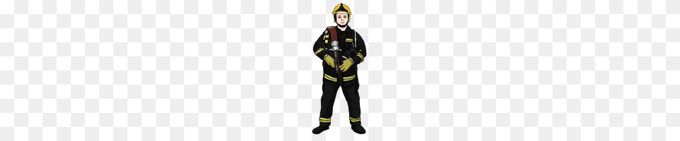 Download Firefighter Category Clipart And Icons Freepngclipart, Clothing, Costume, Person, Adult Free Transparent Png