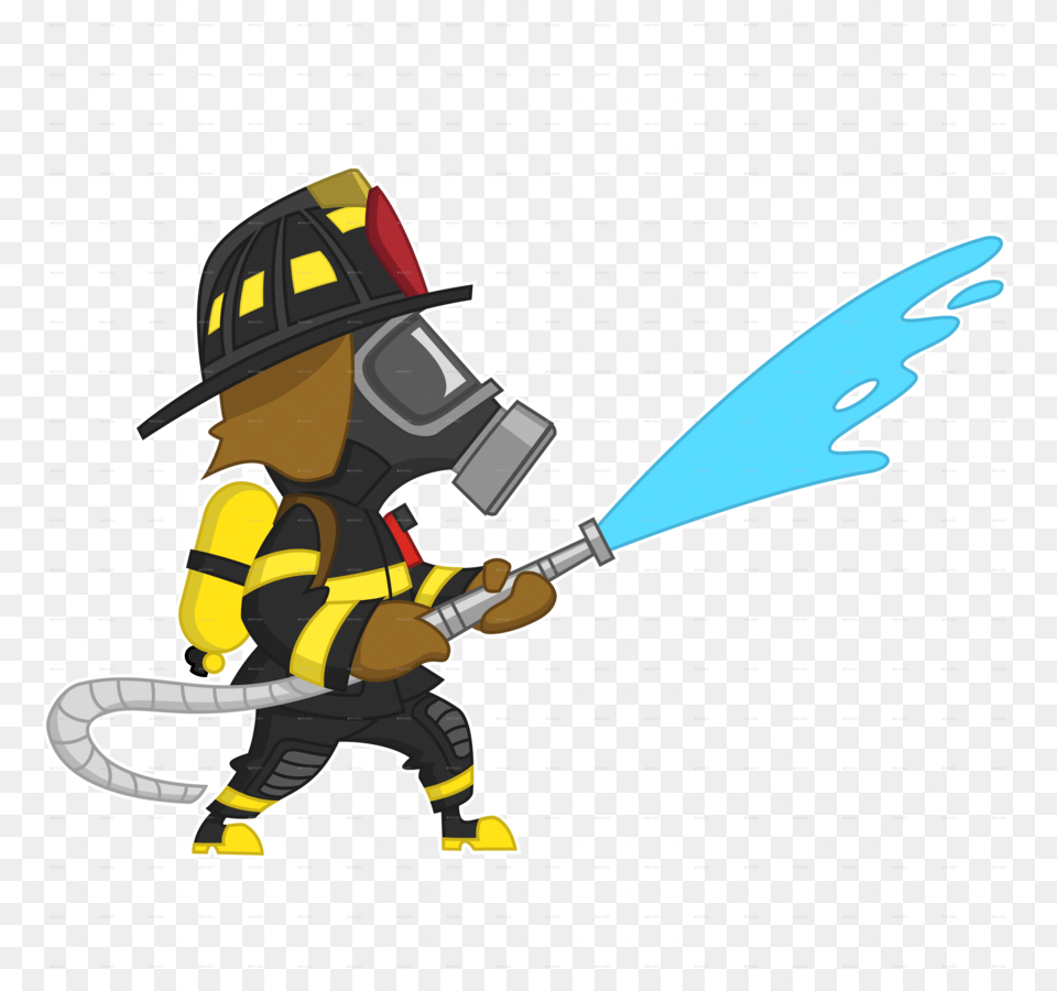 Download Firefighter Gif Clipart Firefighter Clip Art, Helmet Png Image