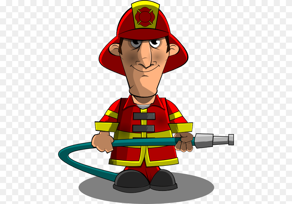 Download Fireman To Use Resource Clipart Fire Fighter Cartoon, Face, Head, Person, Baby Png