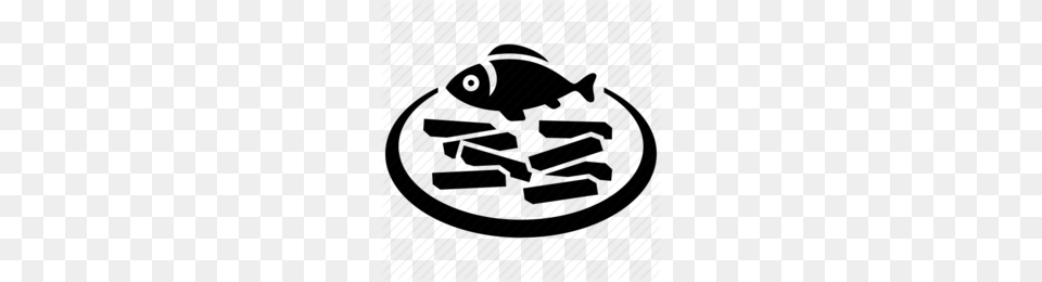 Download Fish And Chips Clipart Fish And Chips Loyalty Program, Stencil, Smoke Pipe, Recycling Symbol, Symbol Png Image