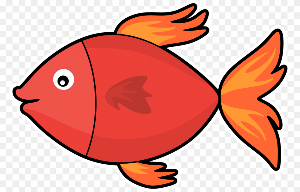 Download Fish Cartoon Clipart Clip Art Cartoon Drawing, Animal, Sea Life, Goldfish Free Png