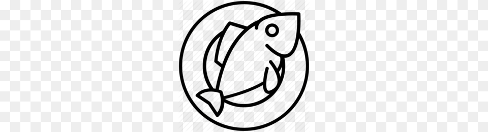 Download Fish Plate Drawing Clipart Fish Drawing Clip Art, Bow, Weapon Free Png