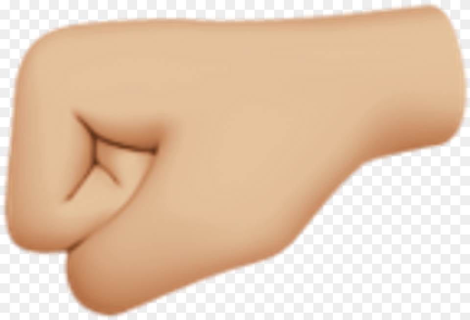 Fist Bump Animated Emoji Side Fist Bump Emoji, Body Part, Hand, Person, Adult Free Png Download