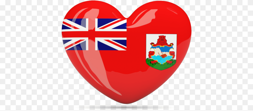 Download Flag Icon Of Bermuda At Format, Heart Free Transparent Png