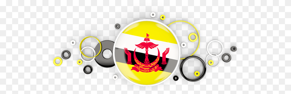Download Flag Icon Of Brunei At Format Kenyan Flag, Emblem, Symbol, Logo, Disk Free Transparent Png