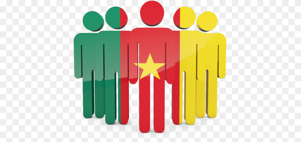 Download Flag Icon Of Cameroon At Format People Icon Illustration Of Flag Of Bolivia, Symbol, Body Part, Hand, Person Png Image