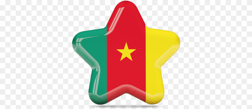 Download Flag Icon Of Cameroon At Format South Sudan Flag Icon, Star Symbol, Symbol, Appliance, Blow Dryer Png Image